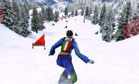 3D Snowboard Yarışı